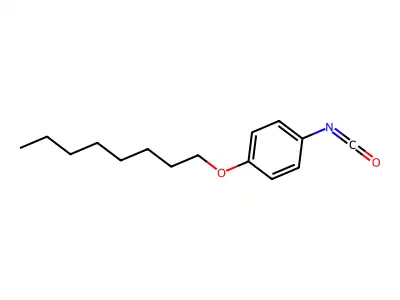 4-(Octyloxy)phenyl isocyanate structure