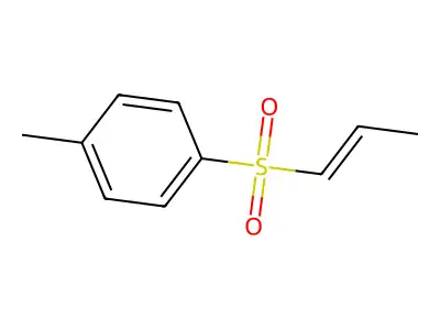 (E)-1-Methyl-4-(1-propenylsulphonyl)benzene structure