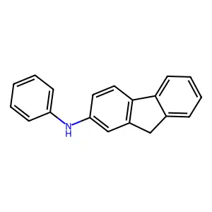 2-芴胺N-苯基 structure