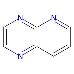 Pyrido(2,3-b)pyrazine structure