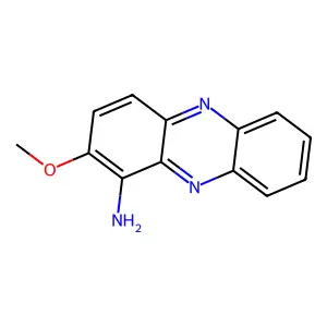 2-Methoxyphenazin-1-amine structure