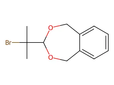 3-(1-Bromo-1-methylethyl)-1,5-dihydro-2,4-benzodioxepine structure
