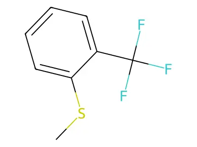 2-Trifluoromethylthioanisole structure