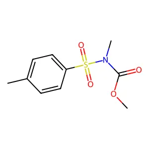Methyl methyl((4-methylphenyl)sulfonyl)carbamate structure