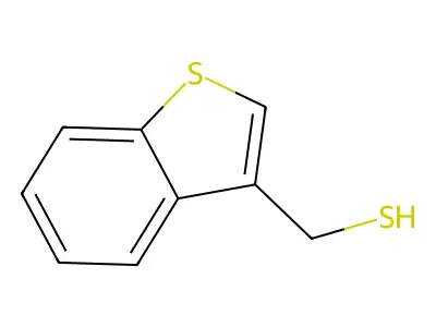 Benzo(b)thiophene-3-methanethiol structure