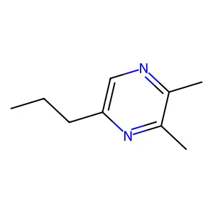 2,3-Dimethyl-5-propylpyrazine structure