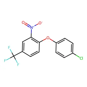 1-(4-Chlorophenoxy)-2-nitro-4-(trifluoromethyl)benzene structure