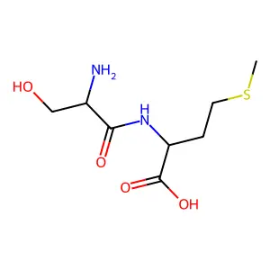 L-Seryl-L-methionine structure