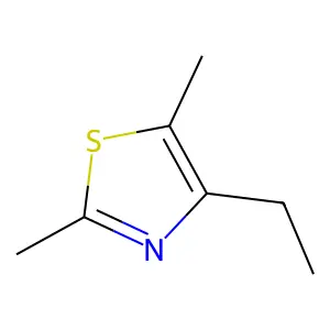 4-Ethyl-2,5-dimethylthiazole structure