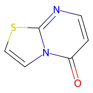 5H-Thiazolo(3,2-a)pyrimidin-5-one structure