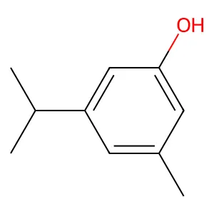 5-Isopropyl-m-cresol structure