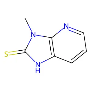 3-Methyl-3H-imidazo[4,5-b]pyridine-2-thiol structure