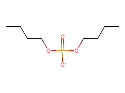 Dibutyl phosphate anion structure