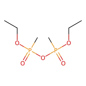 Diethyl dimethyldiphosphonate structure