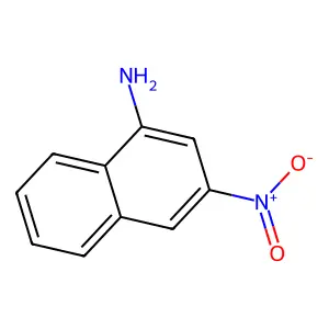 1-Naphthalenamine, 3-nitro- structure