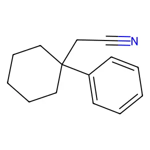 2-(1-Phenylcyclohexyl)acetonitrile structure