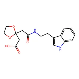 Tosyl valine, DL- structure