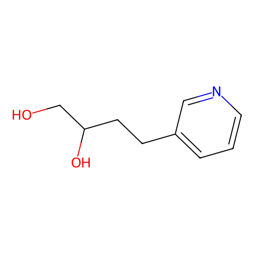 4-(3-Pyridyl)-1,2-butanediol structure