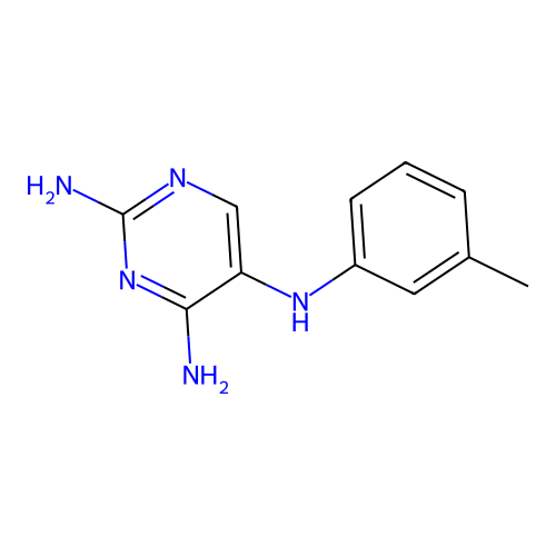 5-N-(3-methylphenyl)pyrimidine-2,4,5-triamine structure