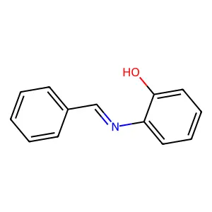 2-(Benzylideneamino)phenol structure