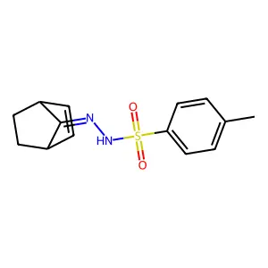 N-(7-Bicyclo[2.2.1]hept-2-enylideneamino)-4-methyl-benzenesulfonamide structure