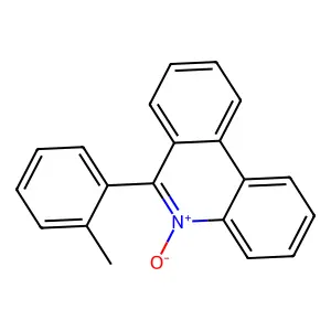 6-(2-甲基苯基)菲啶5-氧化物 structure