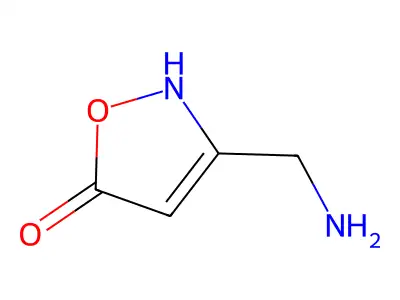 5-Isoxazolol, 3-(aminomethyl)- structure