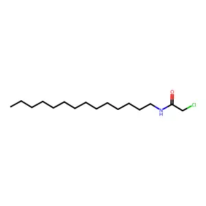 2-chloro-N-tetradecylacetamide structure