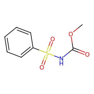 methyl N-(benzenesulfonyl)carbamate structure