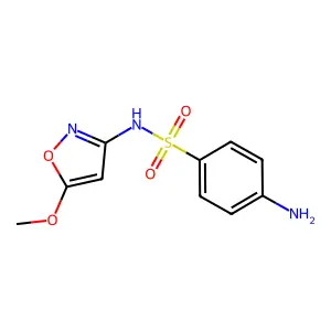 N1-(5-甲氧基异噁唑-3-基)磺胺 structure