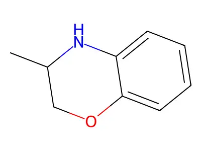 3-Methyl-3,4-dihydro-2H-1,4-benzoxazine structure