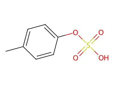 硫酸-4-甲基苯酯 structure