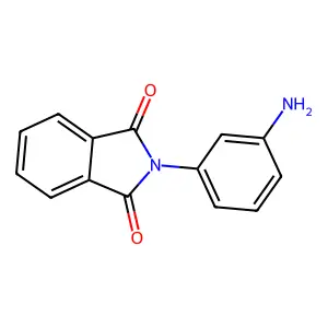 2-(3-aminophenyl)-2,3-dihydro-1H-isoindole-1,3-dione structure
