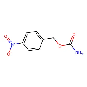 (4-Nitrophenyl)methyl carbamate structure