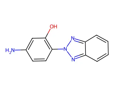 5-Amino-2-(2H-benzotriazol-2-yl)phenol structure