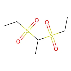 1,1-Bis(ethylsulfonyl)ethane structure