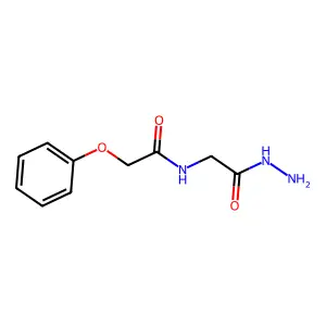 N-(2-hydrazino-2-oxoethyl)-2-phenoxyacetamide structure