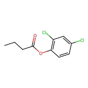 2,4-Dichlorophenyl butyrate structure