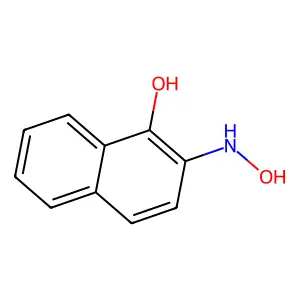 1-Naphthalenol, 2-(hydroxyamino)- structure