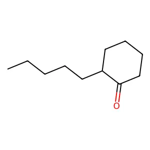 Cyclohexanone, 2-pentyl- structure