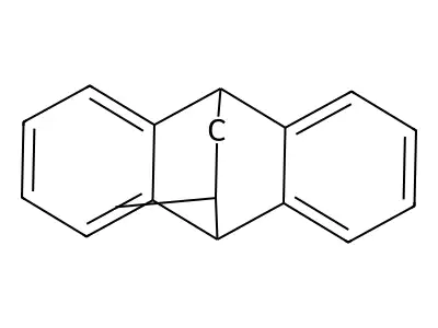 9,10-Dihydro-11-methyl-9,10-ethanoanthracene structure
