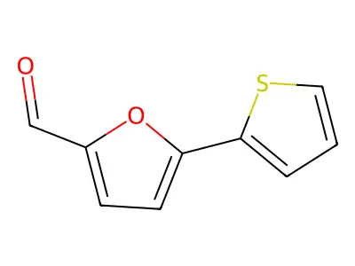 5-Thien-2-yl-2-furaldehyde structure