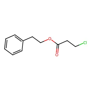 2-Phenylethyl 3-chloropropanoate structure