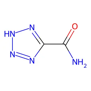 2H-四唑-5-甲酰胺 structure