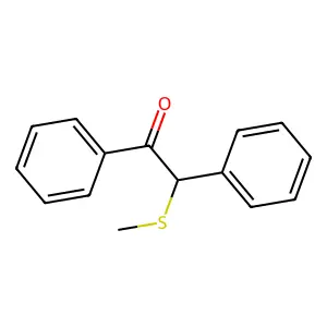 2-(Methylsulfanyl)-1,2-diphenylethan-1-one structure