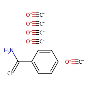 Chromium,(aminophenylmethylene)pentacarbonyl-(OC-6-21)- structure