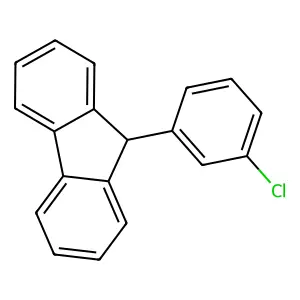 9-(3-Chlorophenyl)-9H-fluorene structure