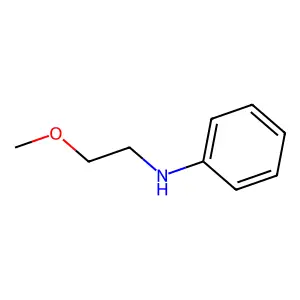 N-(2-methoxyethyl)aniline structure