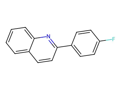 2-(4-Fluorophenyl)quinoline structure