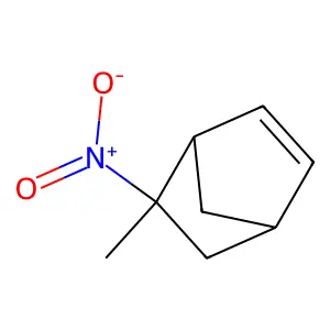 (5r)-5-Methyl-5-nitrobicyclo[2.2.1]hept-2-ene structure